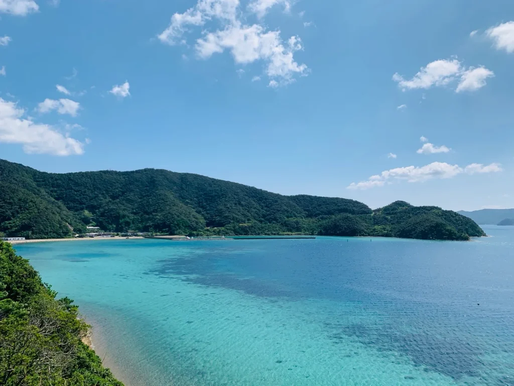 奄美大島の海と山